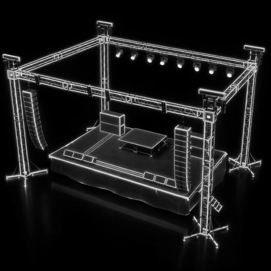 Diseño de estructura truss